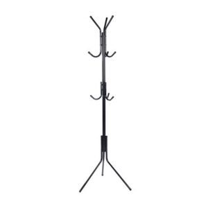 Perchero de pie Acero 9 Ganchos Negro Orange