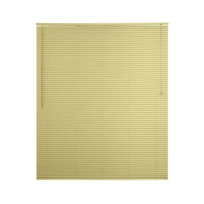 Persiana Horizontal PVC Taupe 140x165cm