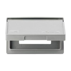 Placa doble hermética de acero