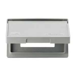 Placa doble hermética de acero