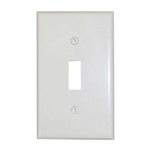 Placa simple p/interruptor de baquelita BL