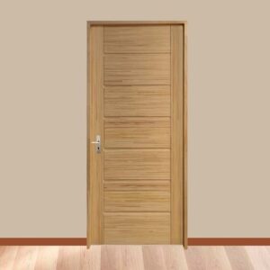 Puerta exterior Granada Bambu 95cm + marco + 4 bisagras