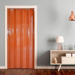Puerta plegable Gran Sabana Nogal 6mm 90x203cm