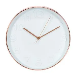 Reloj de pared bl 30.5cm Día