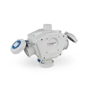 Toma triple aérea IP67 16A 2P + T 250V 6H