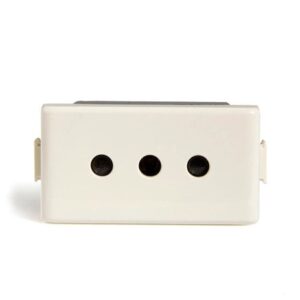 Tomacorriente Redondo 1M 2P L/T 10A Marfil Matix