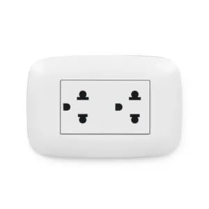 Tomacorriente Universal Doble + L/T Sencia