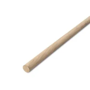 Tubo de madera 32mm x 2.40 metros