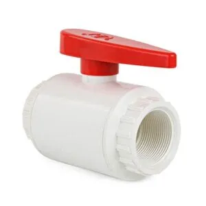 Válvula Bola PVC con rosca 1 1/2″