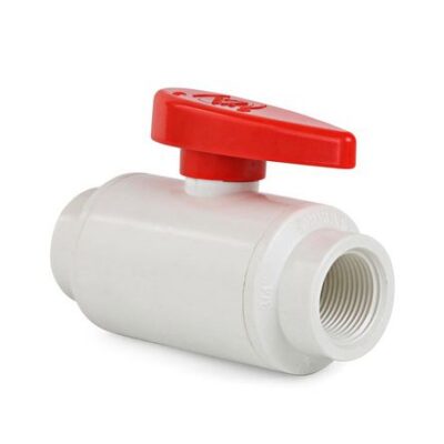 Válvula Bola PVC con rosca 3/4″