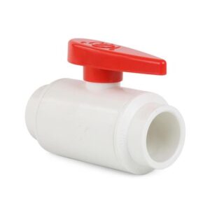 Válvula Bola PVC sin rosca 1