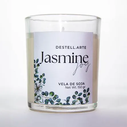 Vela de Soja Destell.arte Aroma Jasmine Joy 150 gr