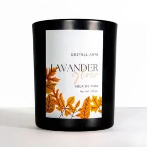 Vela de Soja Destell.arte Aroma Lavander Glow 150 gr