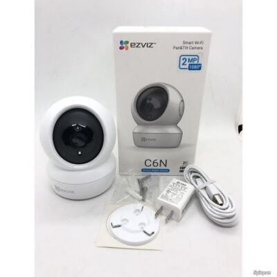 Cámara de Seguridad EZVIZ C6N 1080p Wifi Visión Nocturna 360°