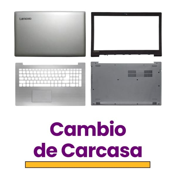 Cambio de carcasa para laptop