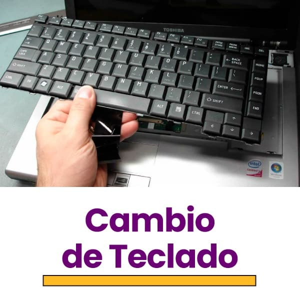 Reemplazo de teclado para laptop