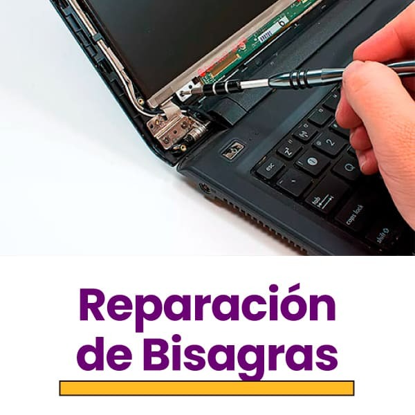 Reparación de bisagras para laptop