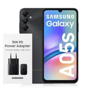Galaxy A05s 6GB Ram 128GB Negro + Adapter 15w