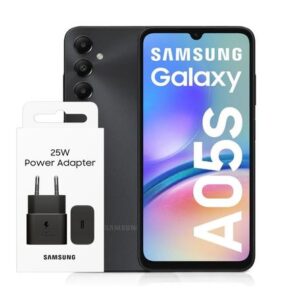 Galaxy A05s 6GB Ram 128GB Negro + Adapter 25w Negro