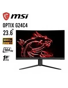 MONITOR GAMER MSI 23.6" ( OPTIX G24C4 ) GAMING CURVO | HDMI - DP | 144HZ - 1MS
