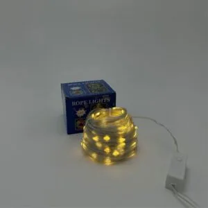 Luces Navideñas con 400 luces LED en cable transparente de 50m CV906 Floripastore