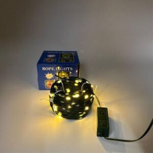 Luces Navideñas con 400 luces LED en cable verde de 50m CV905 Floripastore