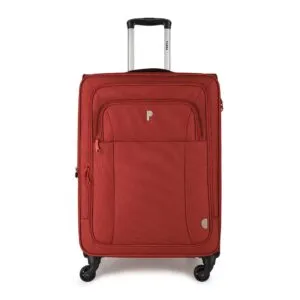 MALETA TELA CLERMONT 24" ROJO