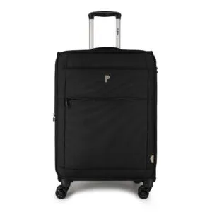 MALETA TELA LEIDEN 24" NEGRO