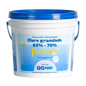 Cloro Granulado para piscinas 4 kg Pluschlor