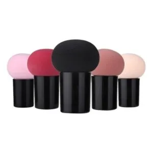 Esponja de maquillaje en forma de hongo