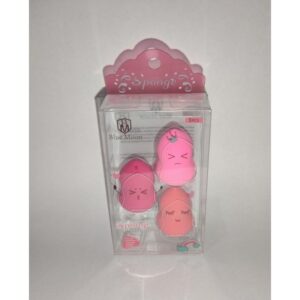 Kit 3 Esponjas de Maquillaje Gota Anatómica Luna Azul