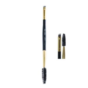 Brocha Make Lolita Doble Angulada y Cepillo