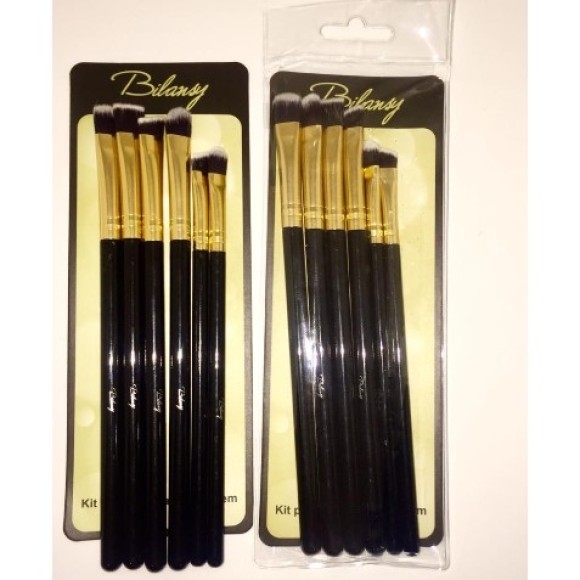 Brocha para Ojos Kit de Maquillaje C/6 Piezas Bilansy LT198