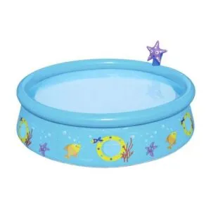 Piscina Inflable Circular Bestway Fast Set 477L 152x152x38cm Celeste