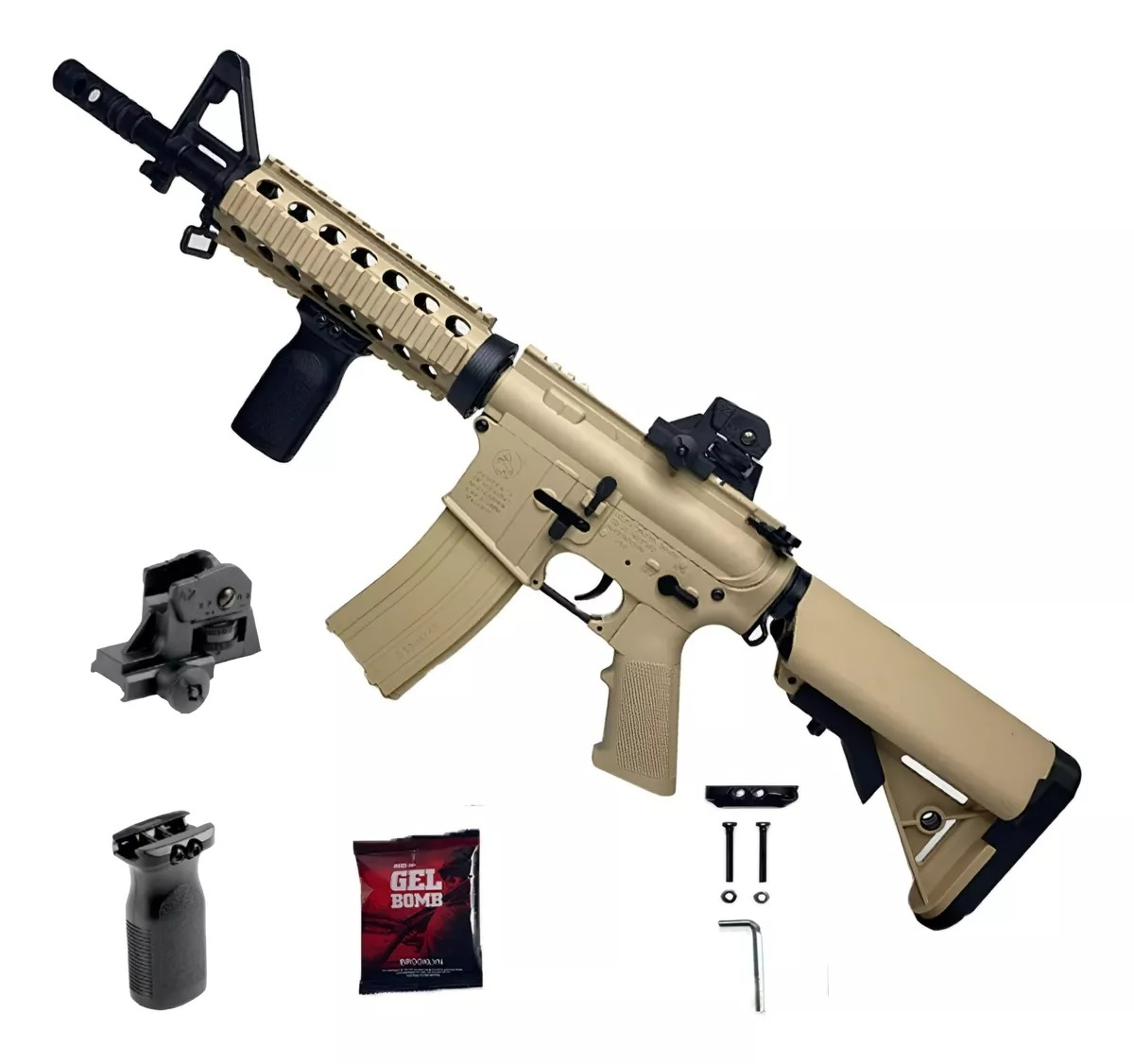 Pistola-De-Hidrogel-M4a1-Metal-De-11-Voltios