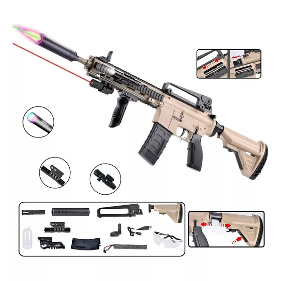 Pistola-Rifle-Hidrogel-Hk-416