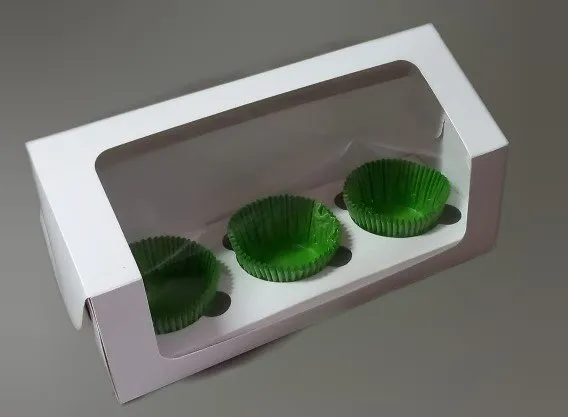 Cupcake 3 unidades (24 x 8 x 8)
