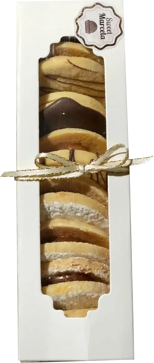 CAJA MACARRONES ALFAJORES