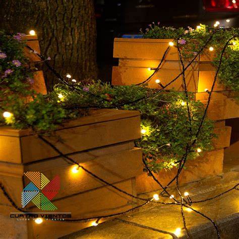 Guirnaldas de luces para exterior