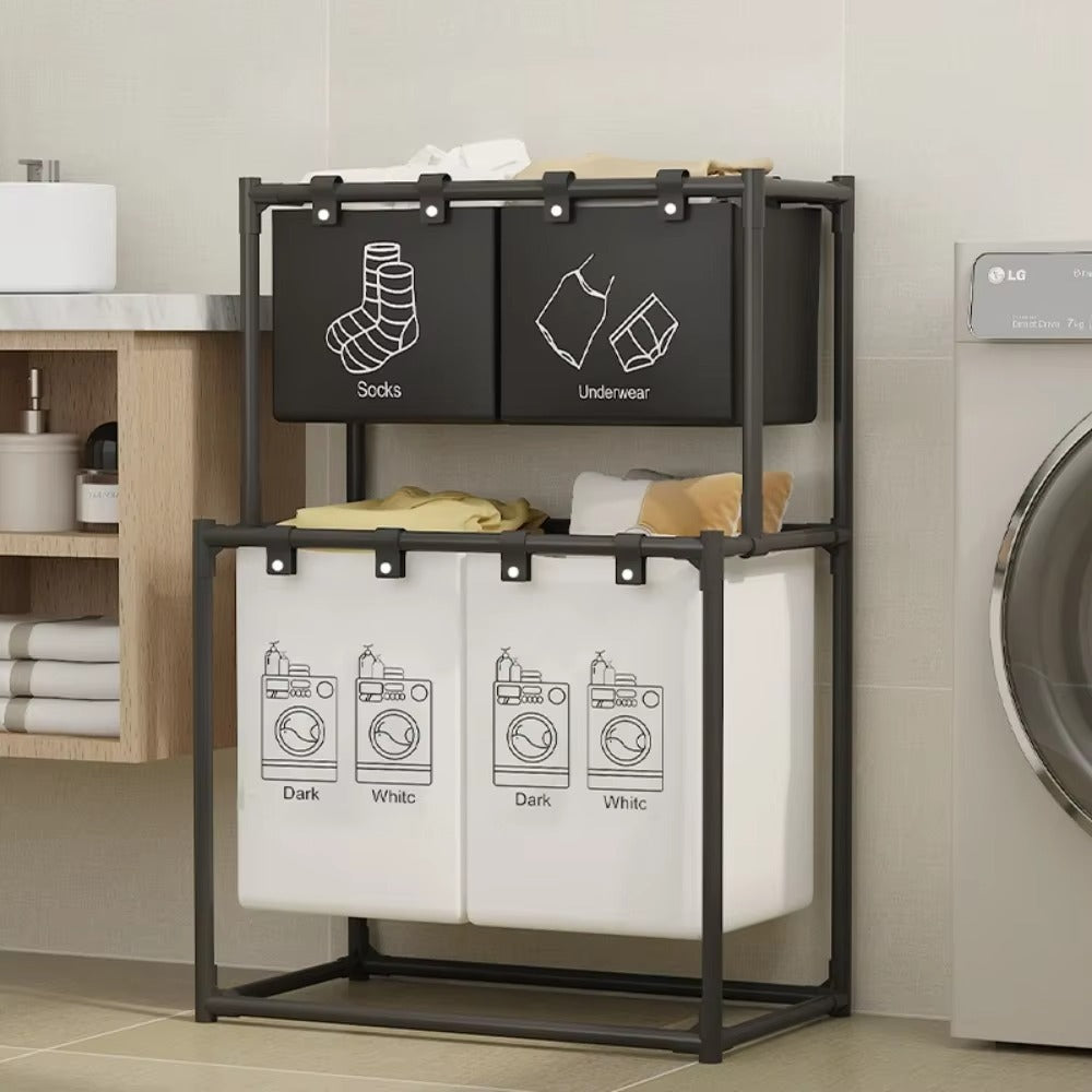 Cesta de ropa de 2 y 3 niveles