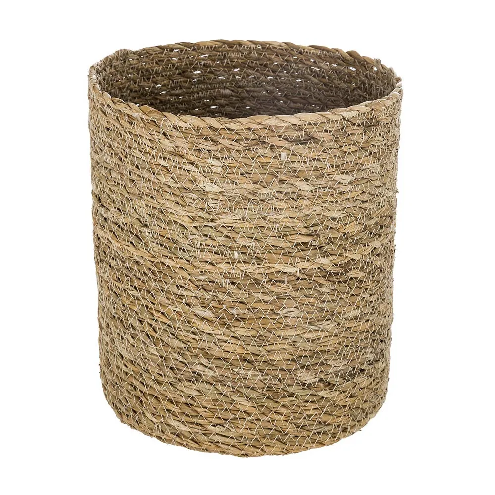 Cesto decorativo de Caña Natural 24.5cm