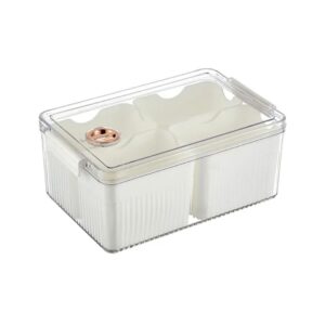 Contenedor de 4 compartimentos