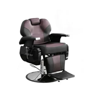 Sillón Barbero Harly Elite Doble Tono y Tecnología Avanzada.