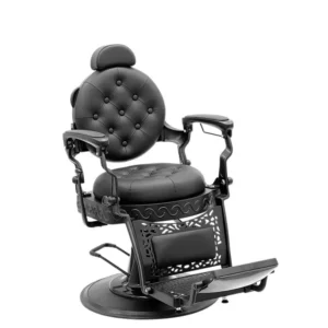 Sillón Barbero Emperador Diseño Clásico de Alta Gama.