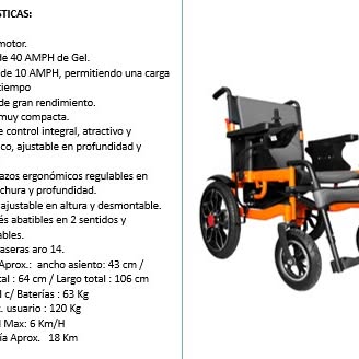 Silla Eléctrica Importada pp99