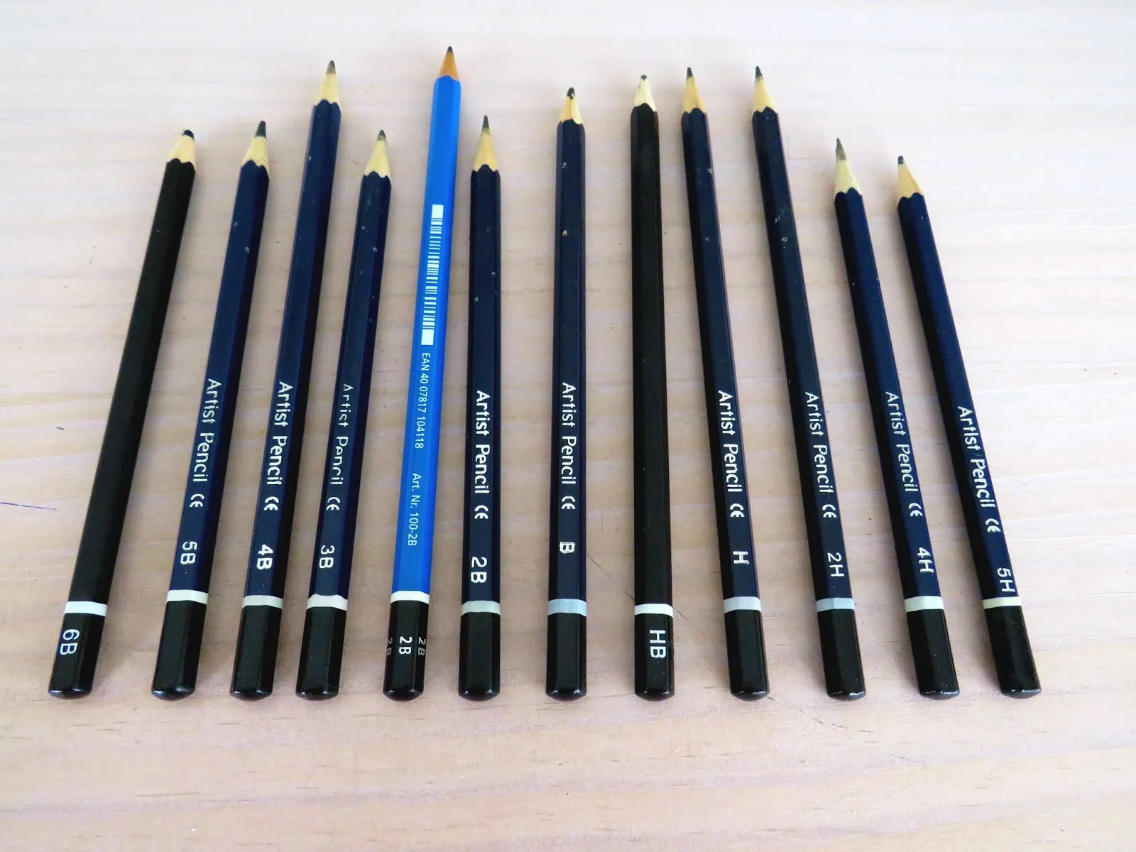 Lápices y borradores