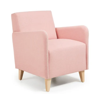 Sillon Vindel Mavisac Color Rojo – Tela