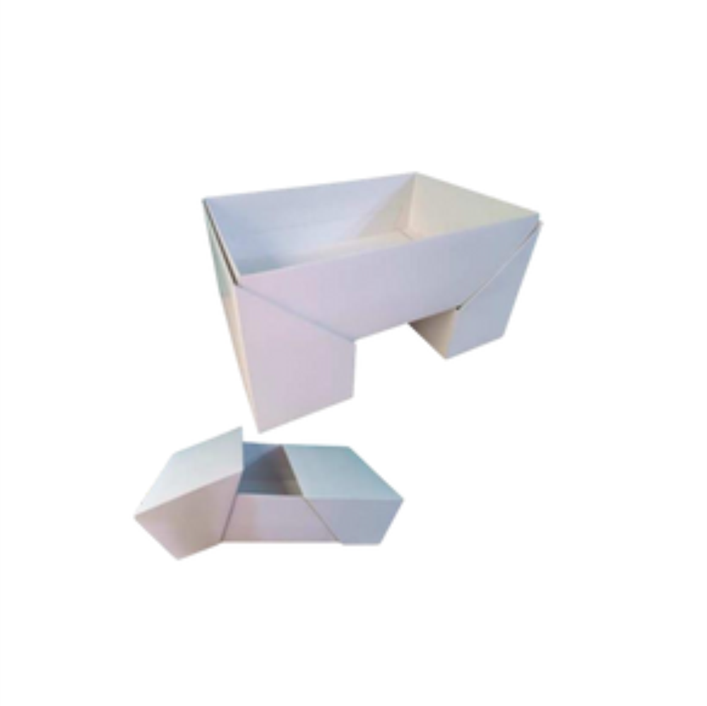 Mesa grande de carton