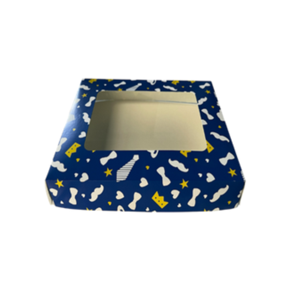 Cajas cuadradas con diseño