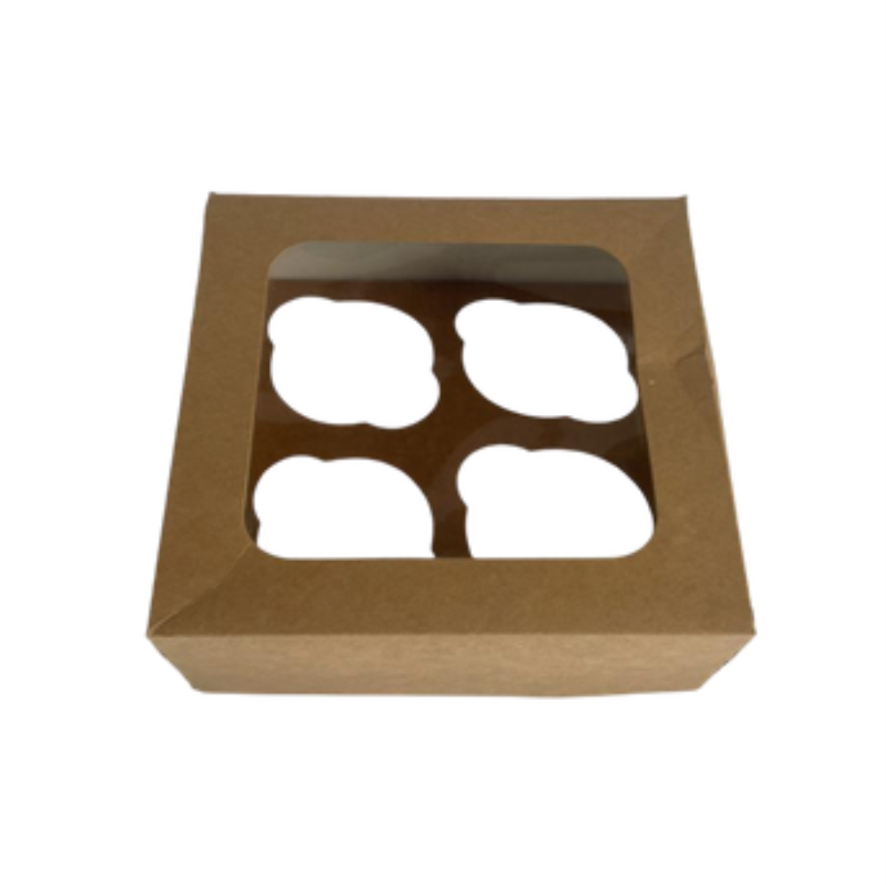 Cajas para cupcake x4 unidades